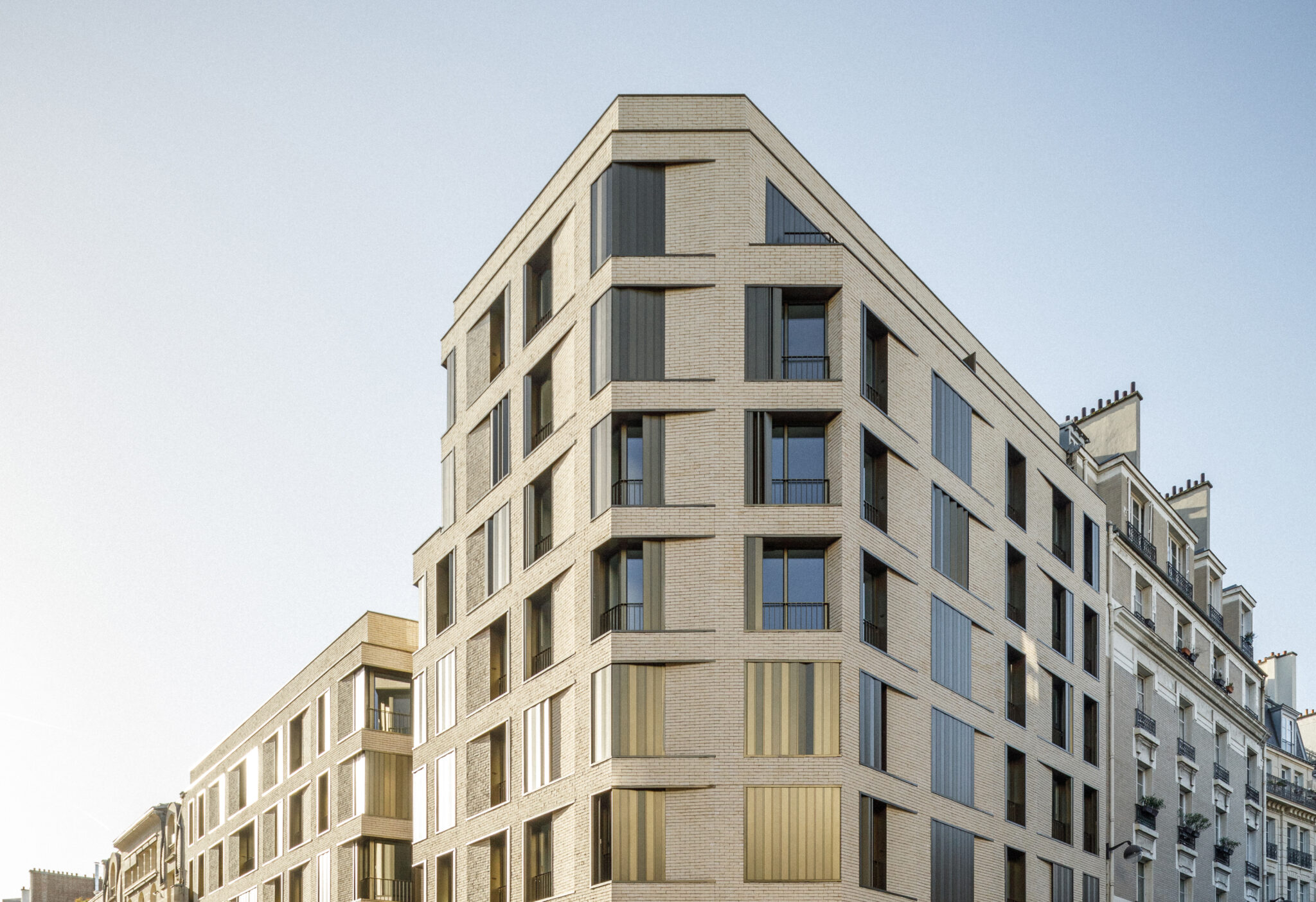 34 logements et 1 crèche rue Jasmin MU Architecture